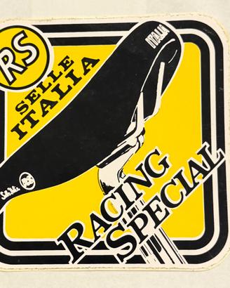 Adesivo sticker vintage selle Italia racing specia