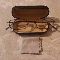 Occhiali da vista marroni