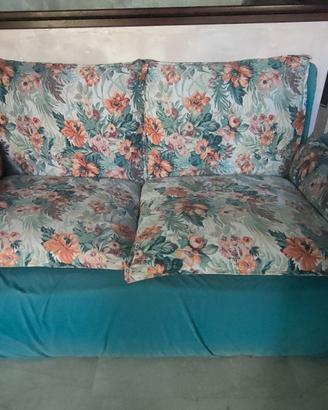 Set divano 2 posti + 2 poltrone