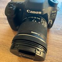 Canon EOS 80 D + 2 obiettivi + borsa trasporto
