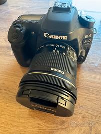 Canon EOS 80 D + 2 obiettivi + borsa trasporto
