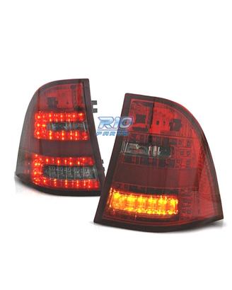 FANALI PER MERCEDES ML W163 98-05 LED FUMÈ ROSSO