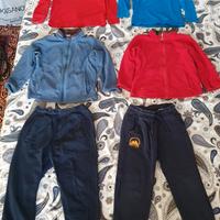 set abbigliamento per bambino taglia 5/7 anni