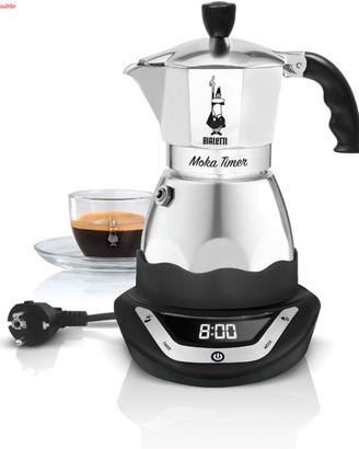 Bialetti Moka Timer, Caffettiera Elettrica Con Tim