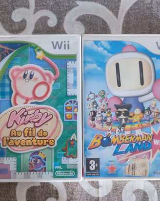 Gioco wii - Kirby - Bomberman Land