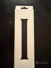 Cinturino Apple Watch serie 11 solo loop nero