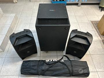 Impianto Proel sub e satelliti