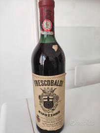 Vino chianti Frescobaldi 1961