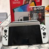 Nintendo switch piu FC26 piu 2 anni garzanzia