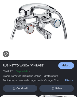 Rubinetti vintage