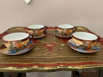 Servizio caffè finissima porcellana giapponese