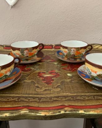 Servizio caffè finissima porcellana giapponese