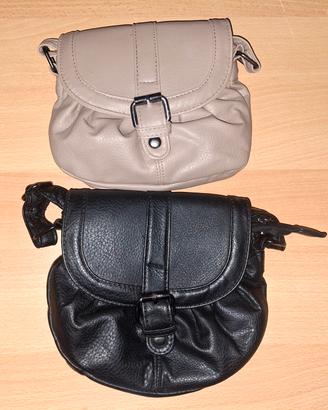 Set 2 Borsette Tracolla BodyFlirt NUOVE – Nera e C