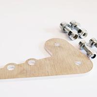 SBINDOLA: Staffa fissaggio centralina vespa 50 125