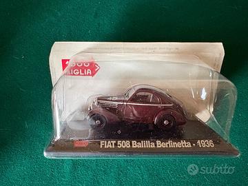 Automodello Fiat 508 Balilla Berlinetta 1/43