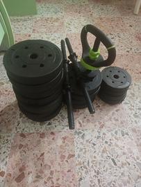 Manubri e kittlebell regolabili x40kg