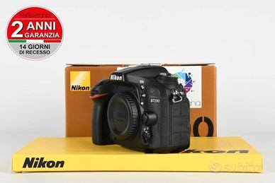 Nikon D7200 USATO GARANTITO PER DUE ANNI