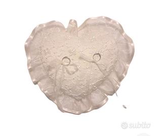 cuscino porta fedi nuziale