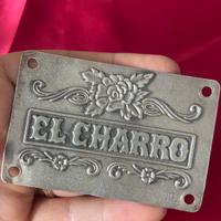Placca El Charro argento 925
