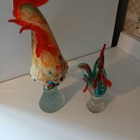  galletti in vetro di murano