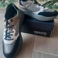 Sneakers in pelle Igi & Co