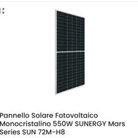 Impianto fotovoltaico nuovo