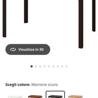 tavolo ekedalen+tavolino lack ikea