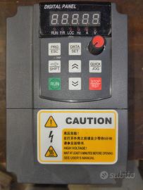 inverter 2.2 kW ingresso 230 uscita 3F