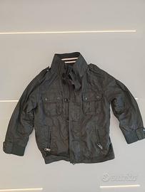 Giubbotto Moncler bambino 4 anni verde militare