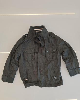 Giubbotto Moncler bambino 4 anni verde militare