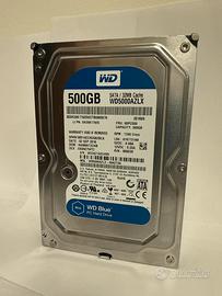 Hard disk WD BLUE 500GB 7.2k 32MB SATA III 3.5''