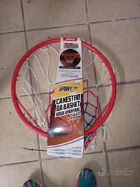 canestro basket regolamentare 