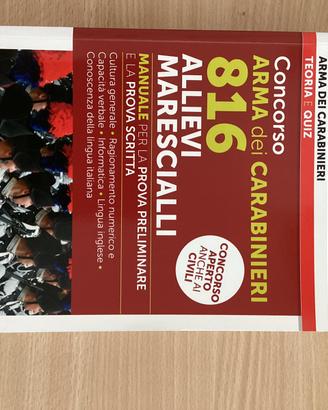 Libro concorso arma dei carabineri