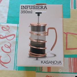 infusiera teiera the tè caffè nuovo caldo freddo