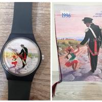 OROLOGIO E CALENDARIO STORICO CARABINIERI 1996