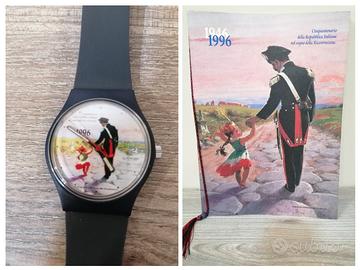 OROLOGIO E CALENDARIO STORICO CARABINIERI 1996