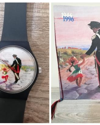 OROLOGIO E CALENDARIO STORICO CARABINIERI 1996