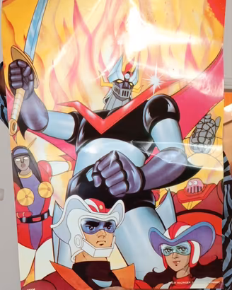 Poster Anni '90 Goldrake,Mazinga,Tekken,Final Fant