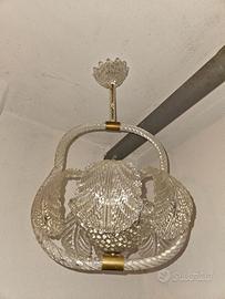 Lampadario di Murano anni 30 completo