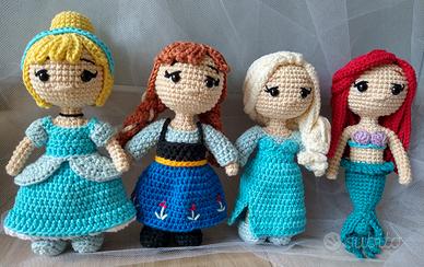 principesse collezione amigurumi 
