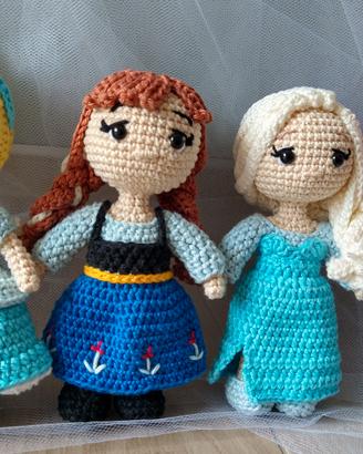 principesse collezione amigurumi 