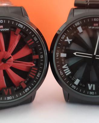 NOVITÀ Coppia di orologi con effetto rotante
