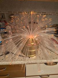 lampada in fibra ottica vintage