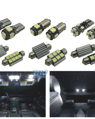 KIT 17 LAMPADE LED INTERNE PER AUDI A4 S4 B5 SEDAN