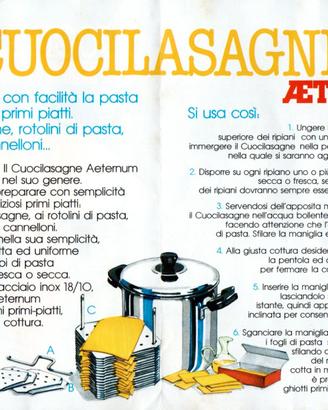 Cuoci sfoglia per il pasticcio di lasagne