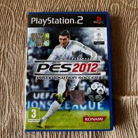 Copertina originale gioco Pes 2012 Ps2