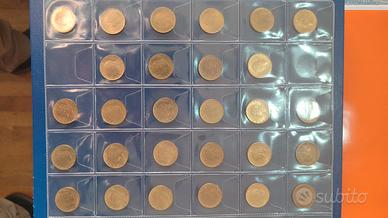 monete serie 20 lire ramo di quercia 