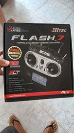 radiocomando hitec flash 7