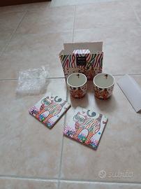 set tazzine con piattino
