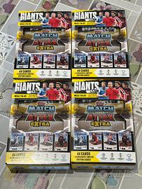 Lotto 4 Mega Tin Topps Match Attax Extra 24-25